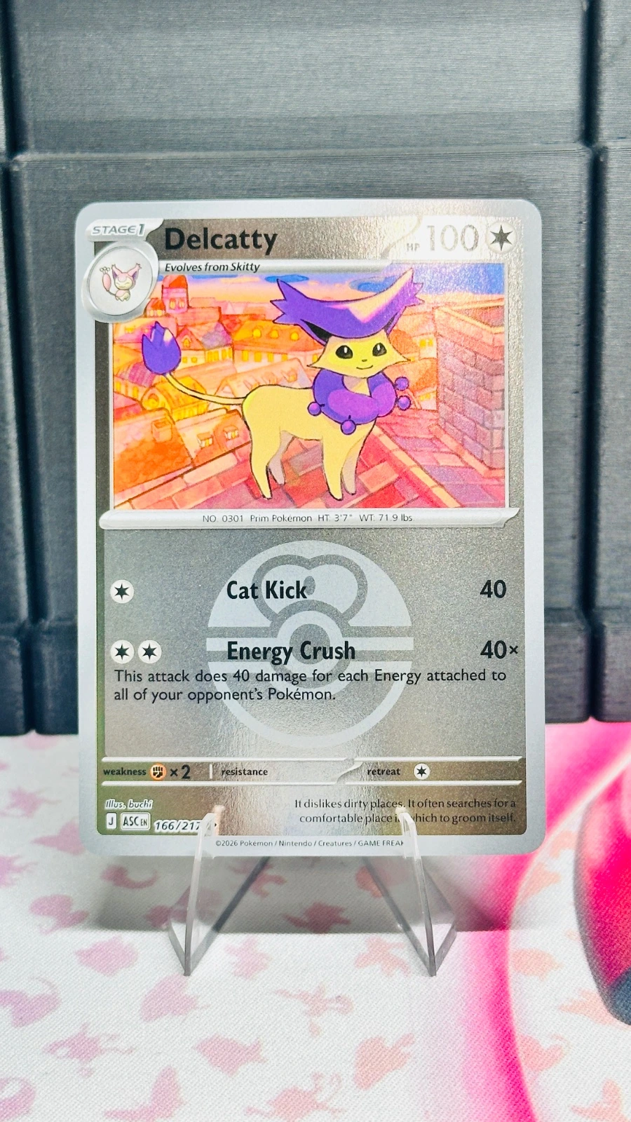 Delcatty #166 (love ball) - Ascended Heroes