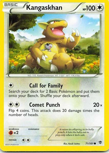Kangaskhan - Plasma Blast #71/101