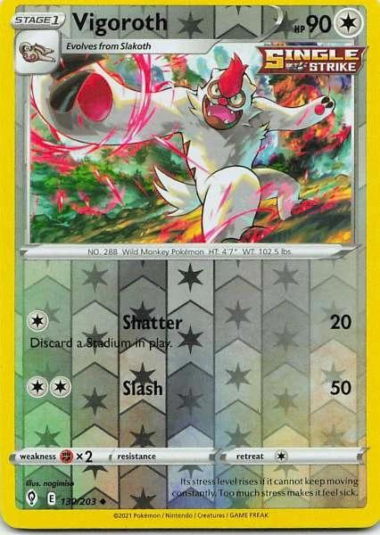 Vigoroth - Evolving Skies #139/203