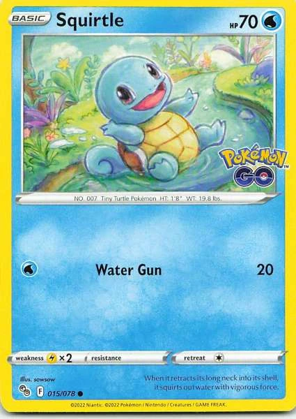 Squirtle - Pokémon GO #015/078