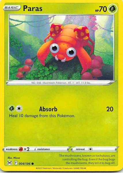 Paras - Silver Tempest #004/196