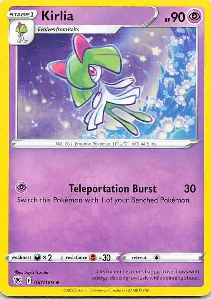 Kirlia - Sword & Shield—Astral Radiance #061/189