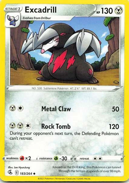 Excadrill - Fusion Strike #183/264