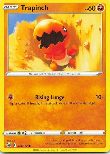 Trapinch - Brilliant Stars #074/172