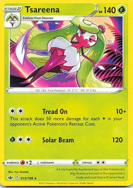 Tsareena - Pokémon Sword & Shield—Chilling Reign #015/198