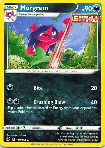 Morgrem - Sword & Shield—Fusion Strike #177/264