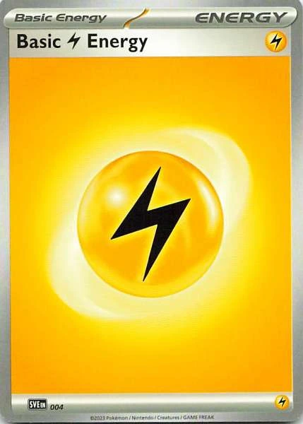 Basic Lightning Energy - Pokémon #004
