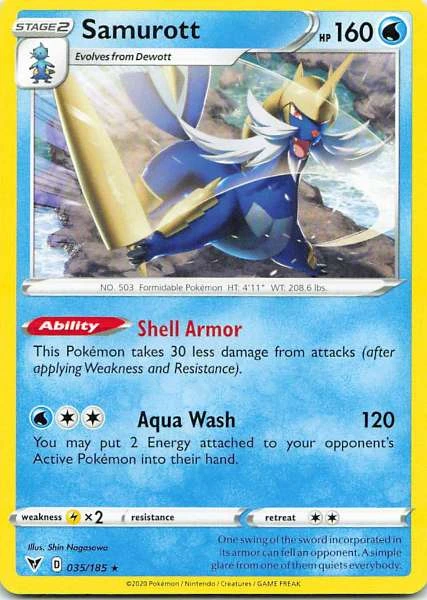 Samurott - Vivid Voltage #035/185