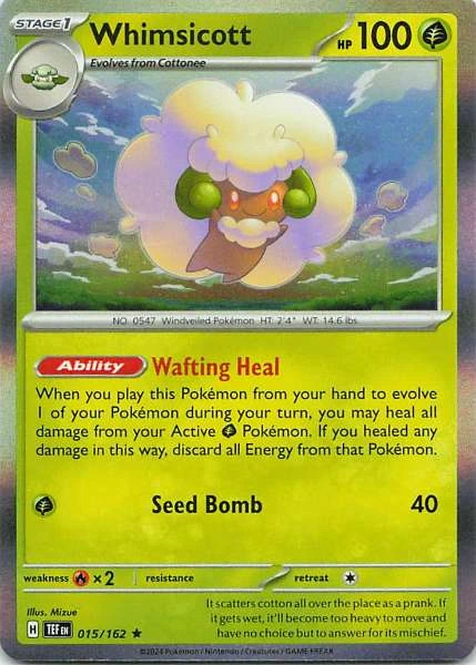 Whimsicott - Pokémon #015/162