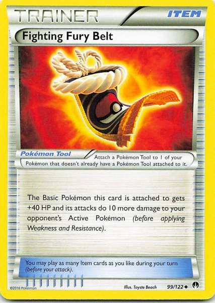 Fighting Fury Belt - BREAKpoint #99/122