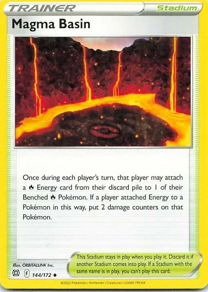 Magma Basin - Brilliant Stars #144/172