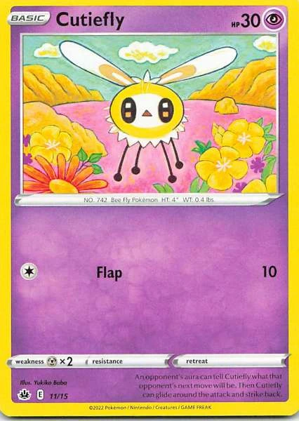 Cutiefly - McDonald's Pokémon Match Battle 2022 #11/15