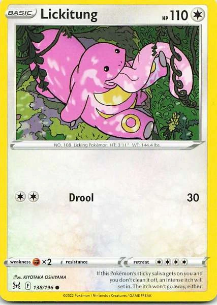 Lickitung - Pokémon Astral Radiance #138/196