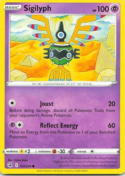 Sigilyph - Pokémon #123/264