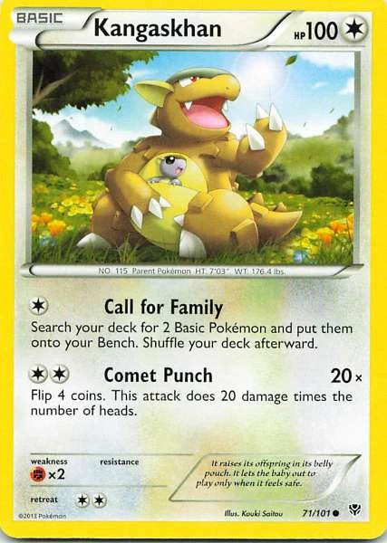 Kangaskhan - Pokémon #71/101
