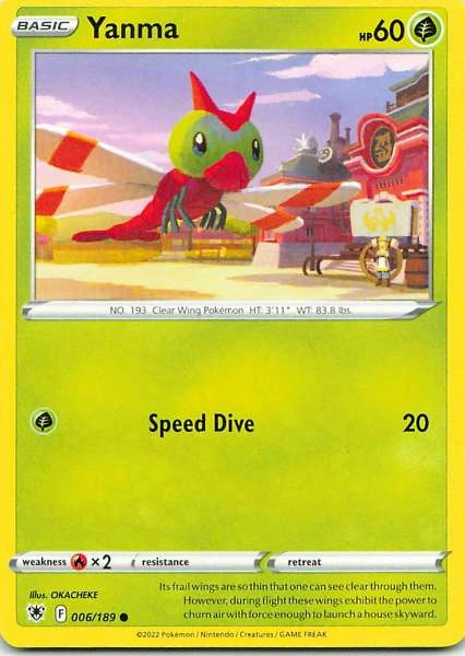 Yanma - Astral Radiance #006/189