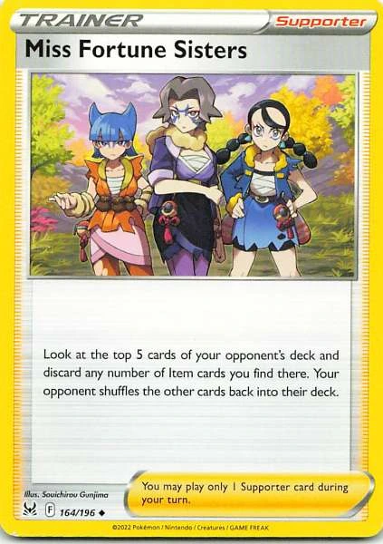 Miss Fortune Sisters - Pokémon Astral Radiance #164/196
