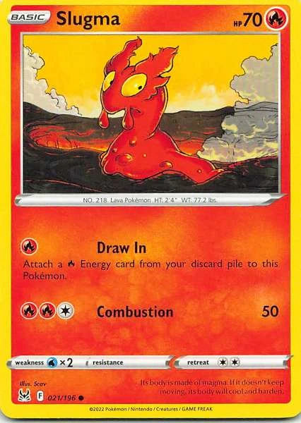 Slugma - Pokémon #021/196