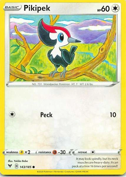 Pikipek - Pokémon Vivid Voltage #143/185