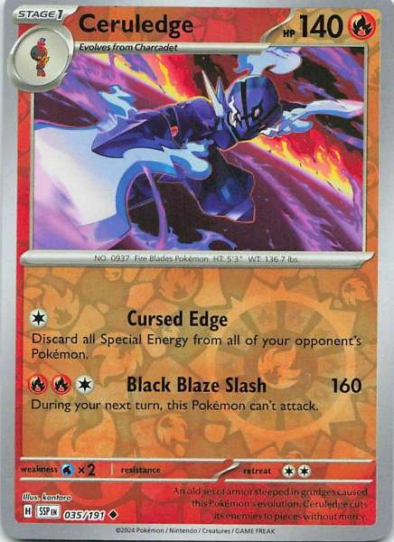 Ceruledge - Scarlet & Violet—Surging Sparks #035/191