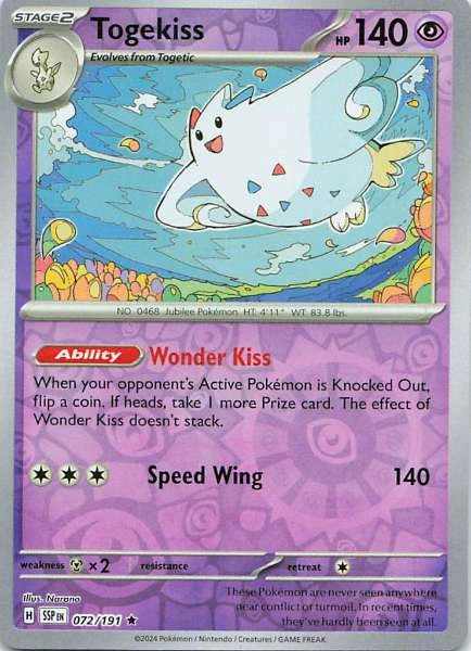 Togekiss - Scarlet & Violet—Surging Sparks #072/191