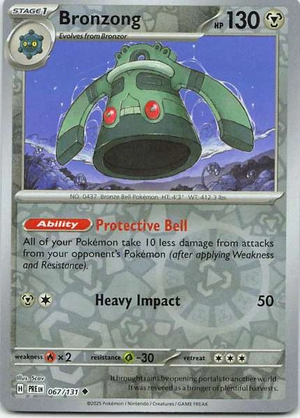 Bronzong - Scarlet & Violet: Prismatic Evolutions #067/131