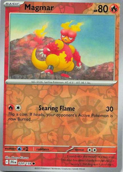 Magmar - Scarlet & Violet: Journey Together #020/159
