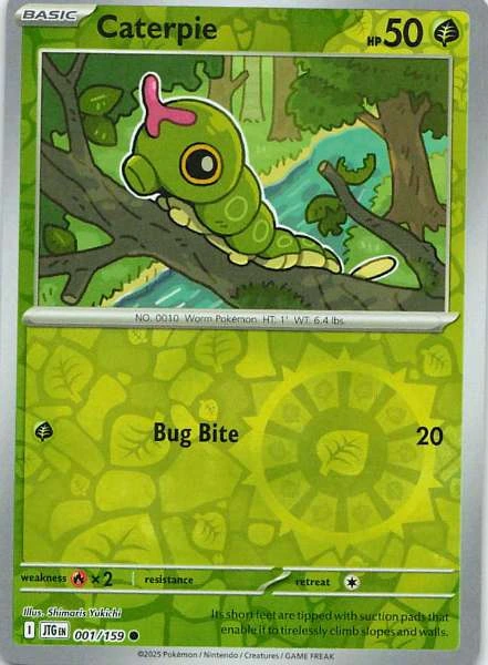 Caterpie - Pokémon #001/159
