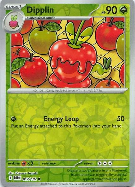 Dipplin - Pokémon #017/182