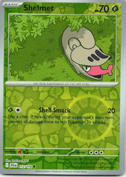 Shelmet - Pokémon #012/159