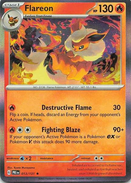 Flareon - Pokémon #013/131