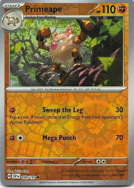 Primeape - Scarlet & Violet—Surging Sparks #099/191