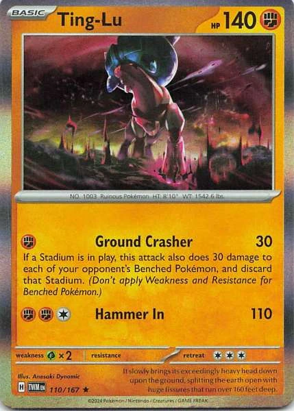 Ting-Lu - Pokémon Twilight Masquerade #110/167