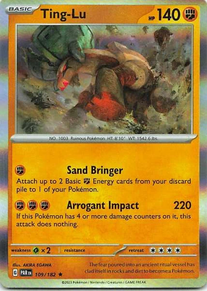 Ting-Lu - Pokémon Paradox Rift #109/182