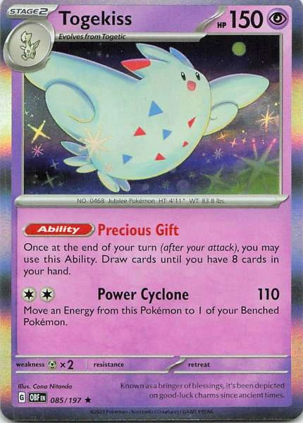 Togekiss - Obsidian Flames #085/197