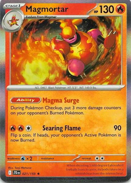 Magmortar - Pokémon #021/159