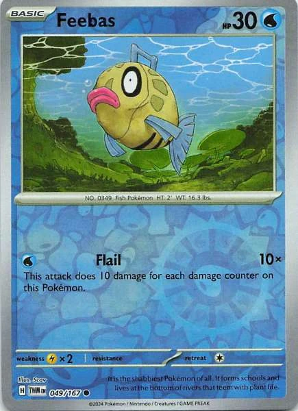 Feebas - Pokémon Twilight Masquerade #049/167