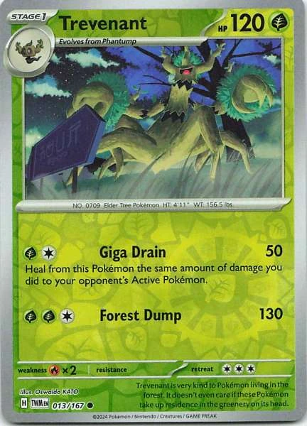 Trevenant - Twilight Masquerade #013/167