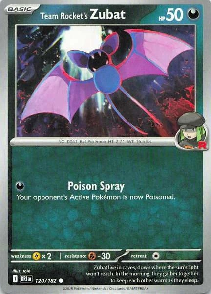 Team Rocket's Zubat - DRI #120/182