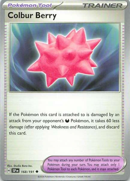 Colbur Berry - Scarlet & Violet—Surging Sparks #168/191