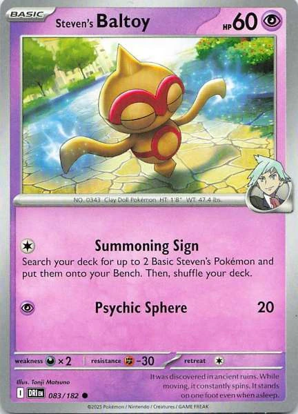 Steven's Baltoy - DRI #083/182