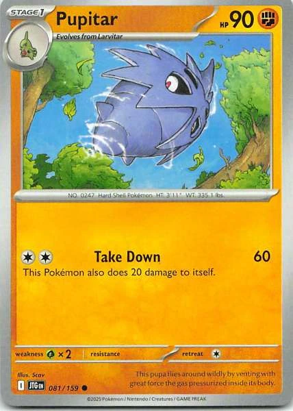 Pupitar - Scarlet & Violet: Journey Together #081/159