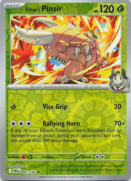 Ethan's Pinsir - DRI #001/182