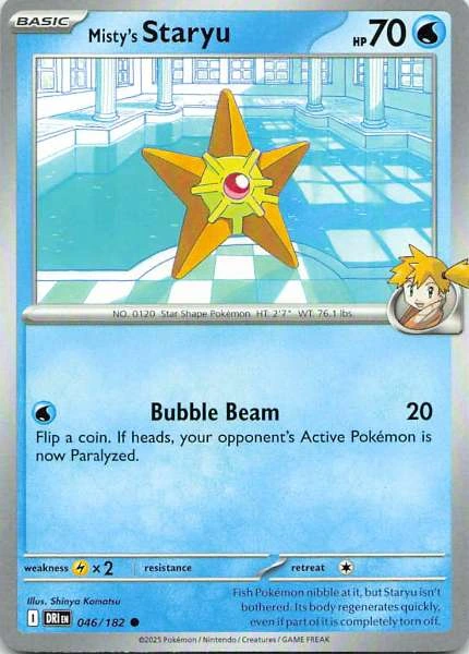 Misty's Staryu - DRI #046/182