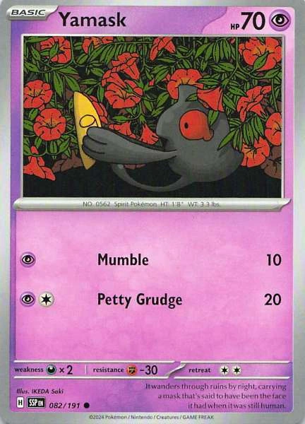 Yamask - Surging Sparks #082/191