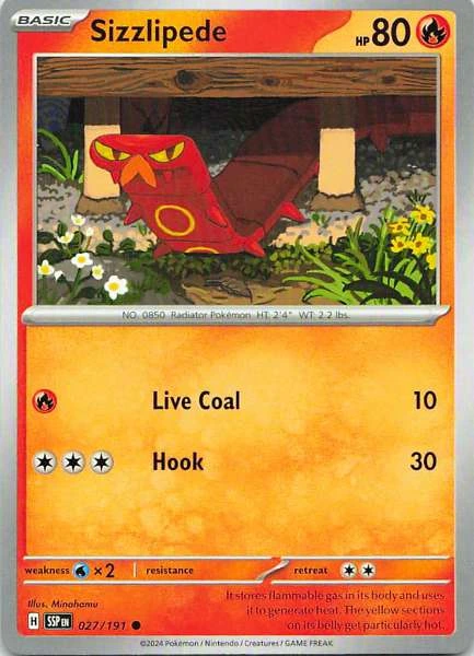 Sizzlipede - Surging Sparks #027/191