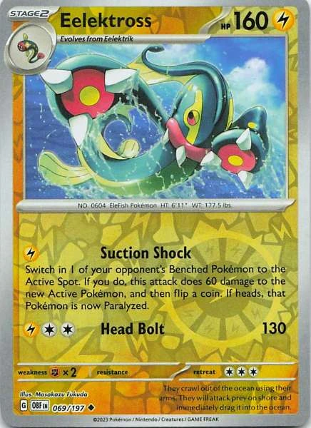 Eelektross - Obsidian Flames #069/197