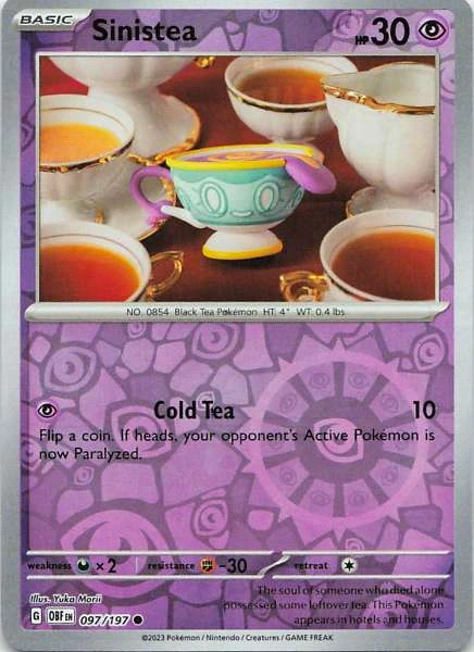 Sinistea - Obsidian Flames #097/197