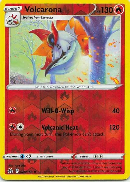 Volcarona - Scarlet & Violet #025/159