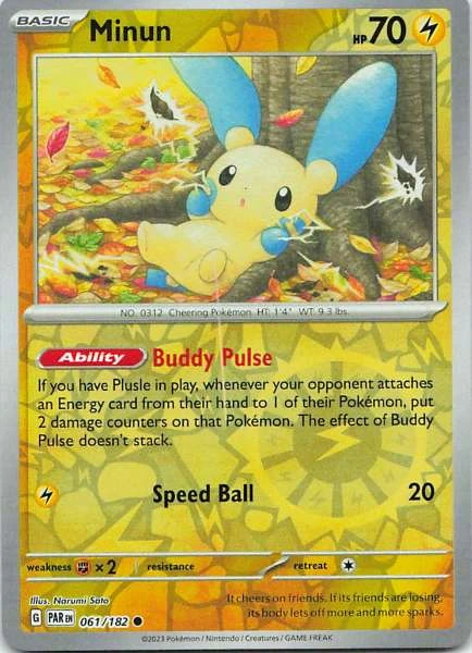 Minun - Paradox Rift #061/182